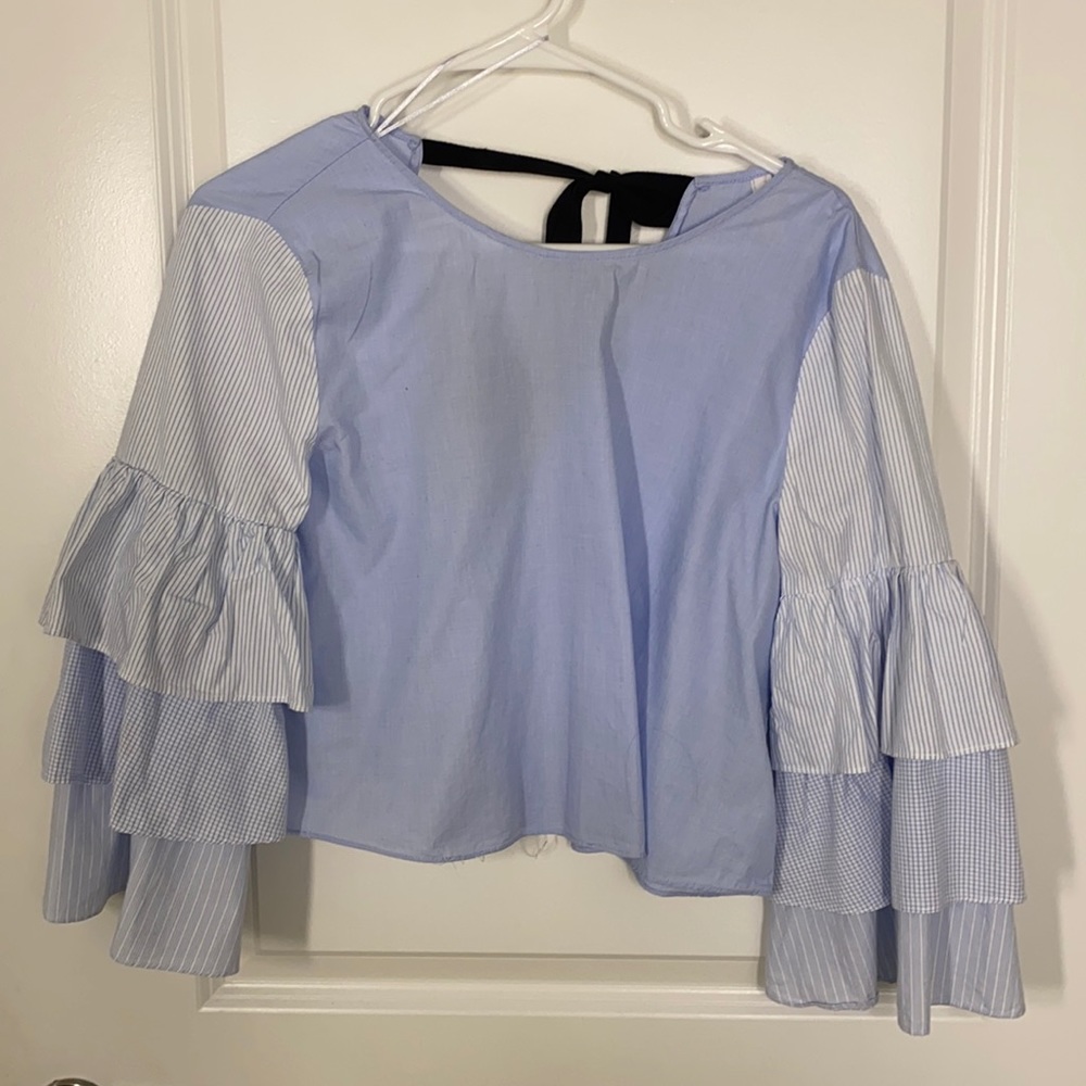 Blue Zara Blouse